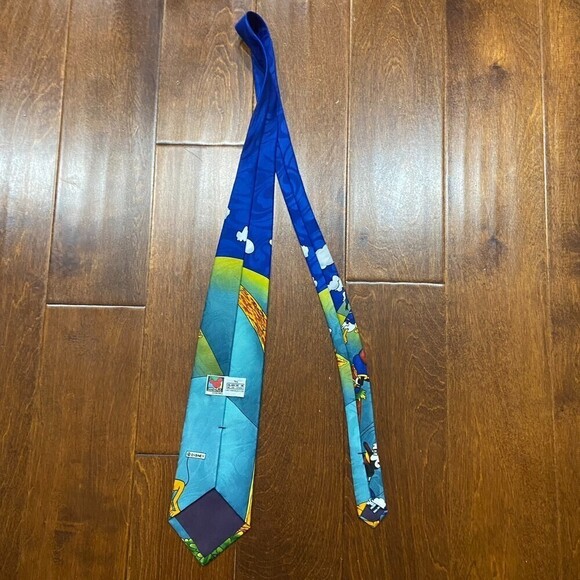 Disney Mickey Unlimited Vintage Polyester Golf Neck Tie Men's Size One Size - Picture 7 of 7